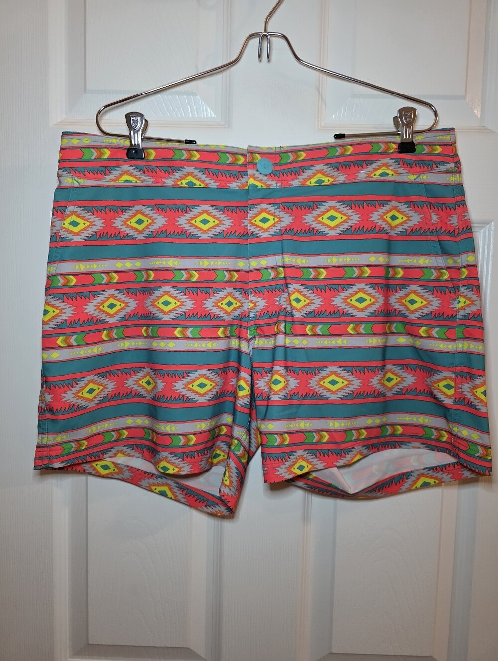 Chubbies The En Fuegos 5.5 Stretch swim trunks Sz L